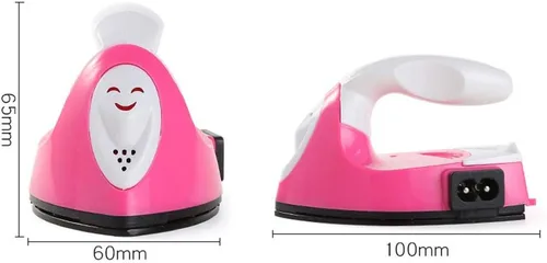Vista 4 de Vaporizador para ropa, 50 W, mini máquina de planchado, vaporizador de mano, vaporizador de viaje para ropa, mini viaje esencial para el hogar