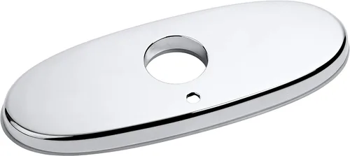Vista 2 de American Standard 775P400.295 Placa de cubierta de 4 pulgadas para grifos Selectronic NextGen, níquel cepillado