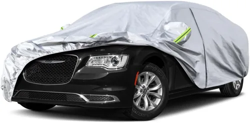 Vista 9 de Kaugung Funda para Coche de Ajuste Personalizado BMW Serie 3 E30 (1982-1994), 7 Capas Resistente al Viento Todo Clima Impermeable Cubierta Exterior