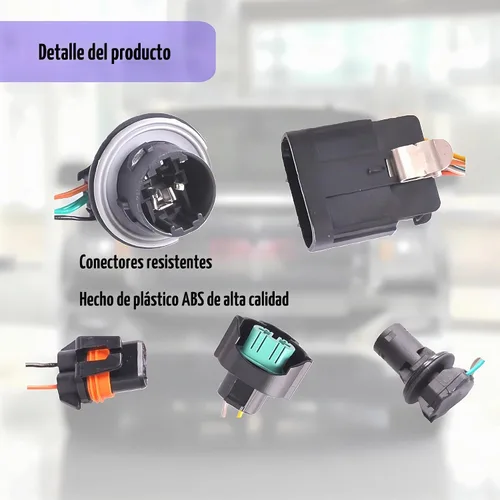 Vista 2 de Arnés de cableado de faros 15841610 Compatible con GMC Sierra 1500 2007 2008 2009 2010 2011 2012 2013 Arnés de cableado de faros y GMC Sierra 2500