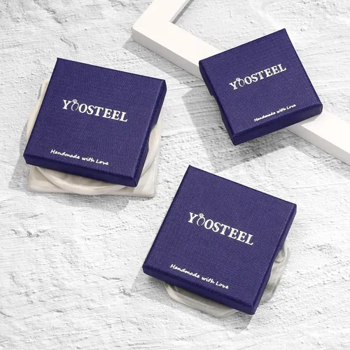 Vista 7 de Yoosteel Regalos de San Valentín para niños, adolescentes y niñas, collares con iniciales de cuentas coloridas para mujeres y niños, joyería