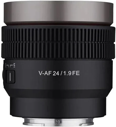 Vista 4 de Rokinon Lente de enfoque automático Cine gran angular de marco completo T1.9 de 0.945 in para Sony E (CAF24-NEX)