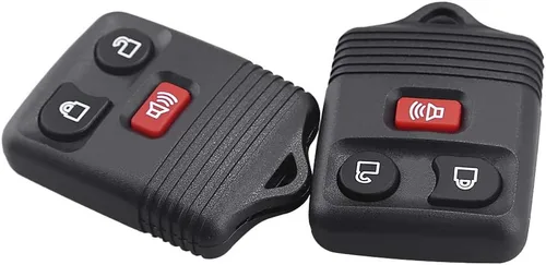 Vista 5 de Anxingo Funda para llave de coche para Ford F150 F-150 F250 F-250 F350 E350 Super Duty Edge Excursion Escape Explorer Lincoln Mazda Mercury entrada