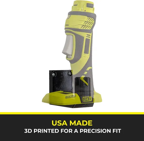 Vista 5 de Spartan Mounts Soporte de herramienta para herramientas eléctricas Ryobi Gancho de almacenamiento de pared Práctico organizador de garaje