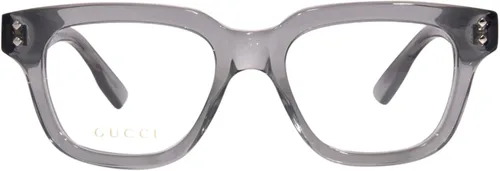 Vista 2 de Gucci GG1219O 003 50 Nuevas Gafas para Hombre, Gris transparente