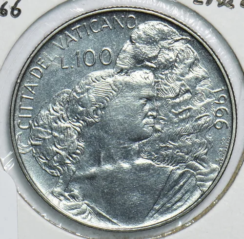 Vista 3 de Collectible Coin Vatican 1966 100 Lire 198671