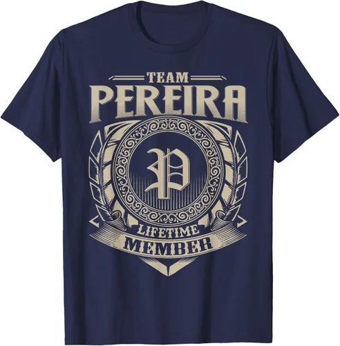 Vista 30 de Team PEREIRA Lifetime Member Apellido PEREIRA Family Vintage Camiseta, Negro