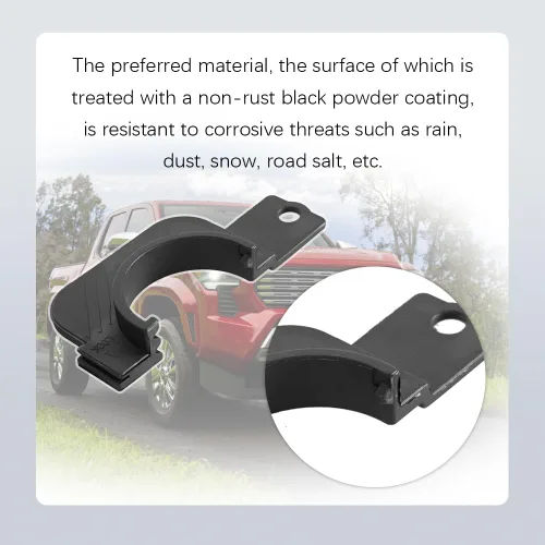 Vista 5 de HAOBO Soporte para tapa de gasolina compatible con Toyota Tacoma 2016-2024 3ª generación, accesorios exteriores automotrices, tapa de depósito