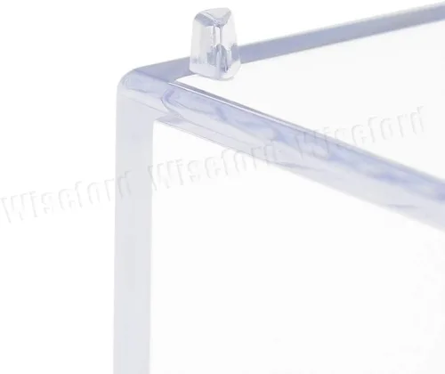 Vista 5 de Vitrina pequeña (2.6 x 2.6 x 2.5 pulgadas) caja transparente de acrílico para mini figura
