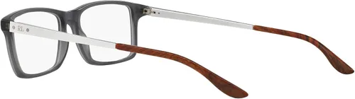 Vista 5 de Ralph Lauren RL6128 - Marcos rectangulares para anteojos recetados para hombre lente grisdemostración 2087in Gris GreyDemo Lens