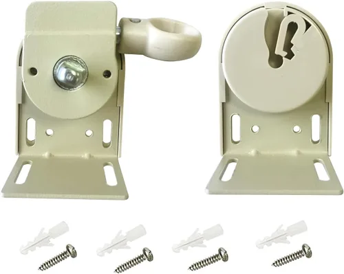 Vista 8 de Reemplazo universal de la persiana enrollable para exteriores e interiores (beige, enchufe de embrague de 1.102 in)
