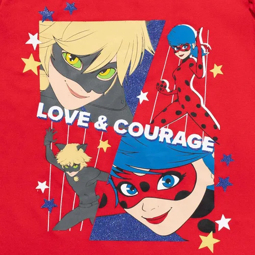 Vista 8 de Miraculous Ladybug Cat Noir - Conjunto de 4 piezas camiseta sin mangas y pantalones cortos