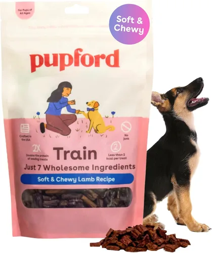 Vista 11 de Pupford Golosinas de entrenamiento suaves y masticables para perros y cachorros (carne de res, 5 onzas)