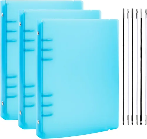 Vista 19 de BAOFALI 10PCS A5 Size Dividers for 6 Ring Binder,with Reinforced Edge and 10 Tabs,Paper Index Divider Category Page Tab Indexing Cards Die and Stamp