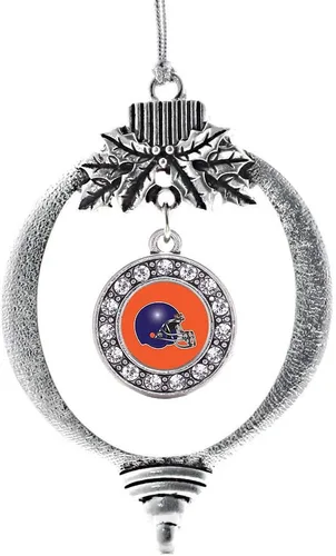 Vista 272 de Inspired Silver - Adorno de cromosoma 21 con dije de círculo de plata con joyas de circonita cúbica