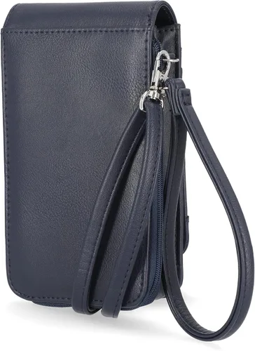 Vista 4 de Nautica Catalina - Cartera cruzada de cuero vegano RFID para mujer