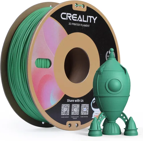 Vista 44 de Creality PLA - Filamento de impresora 3D de 1.75 mm, paquete de filamento para impresoras 3D, resistencia mejorada sin deformación, precisión