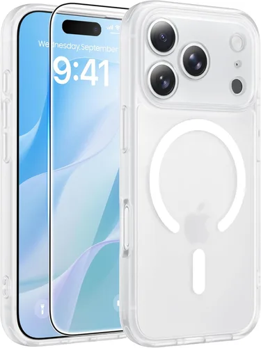 Vista 36 de FNTCASE para Samsung Galaxy Z Fold 7 Estuche Magnético: Funda de Teléfono Celular con Textura Mate Translúcida, Protección contra Caídas de Grado