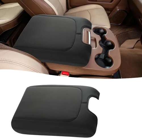 Vista 13 de GIANT PANDA Funda de consola central de ajuste personalizado para Dodge RAM 1500 2500 3500 2002 2003 2004 2005 2006 2007 2008 2009 2010 2011 2012