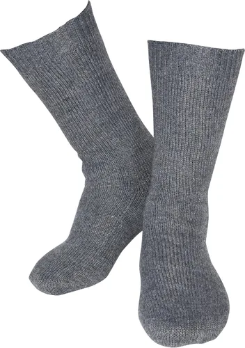 Vista 2 de Gamboa Calcetines de alpaca para hombre, calcetines unisex cálidos de lana para invierno