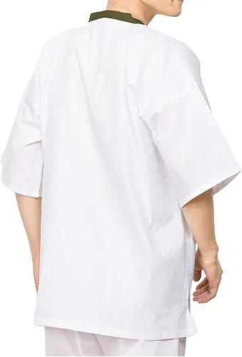 Vista 4 de Kimono japonés KYOETSU Hadajuban lavable para hombre
