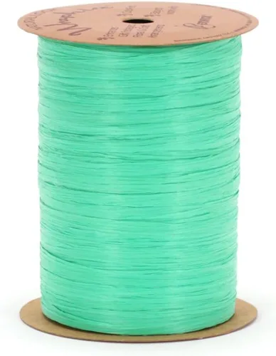 Vista 43 de Berwick Offray Cinta de rafia mate de 1/4" de ancho, verde manzana, 100 yardas, 0.276 in