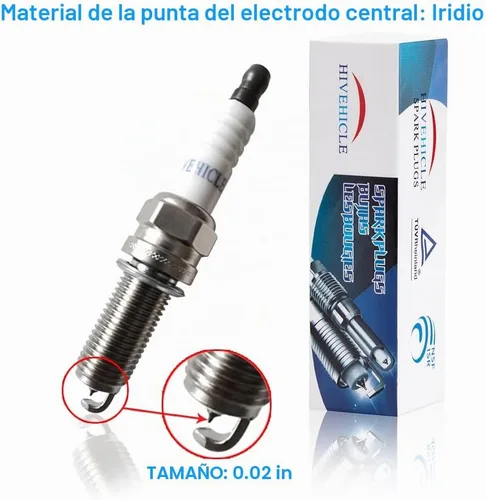 Vista 5 de Bujías de iridio V7415 – Reemplazo de #93175 LKR7DIX-11S (paquete de 4)