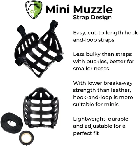 Vista 2 de GG Equine GreenGuard - Bozal de pastoreo para caballo, accesorios para caballos más ligeros y duraderos, cómodo bozal para caballos con flujo