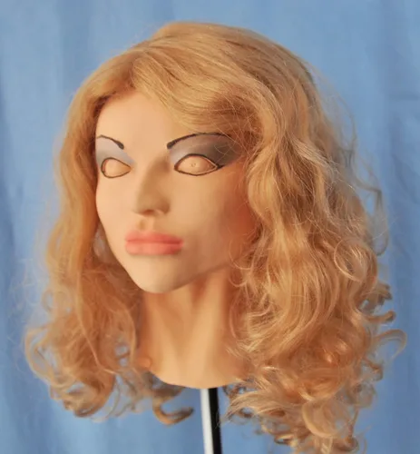 Vista 2 de Cindy Diva - Máscara de látex de espuma realista para mujer