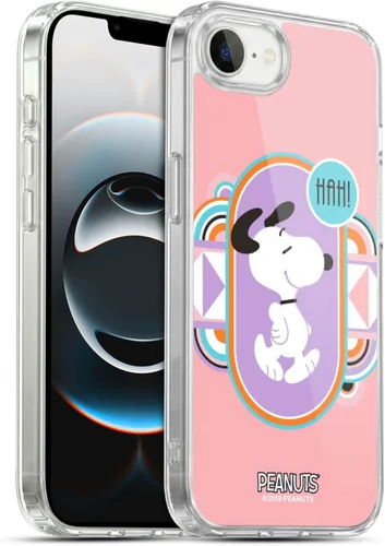 Vista 56 de Head Case Designs Snoopy Deco Dreams - Funda de gel suave con licencia oficial de Peanuts Blue Pattern compatible con Apple iPhone 7 Plus/iPhone 8