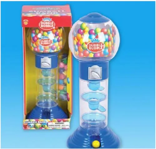 Vista 2 de Rhode Island Novelty Banco de chicles divertido en espiral de 10.50