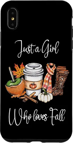 Vista 11 de iPhone 12 Pro Max Just A Girl Who Loves Fall Pumpkin Spice Boot Estuche de regalo de girasol