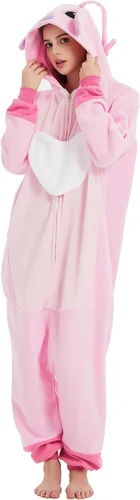 Vista 2 de MAJ&COS Animal Onesies Adult Pajamas Halloween Cosplay Costume Unisex Onesie for Women Men