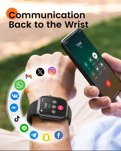 Vista 5 de Relojes inteligentes para mujer Reloj Mujer reloj inteligente con 30 días de duración de la batería SpO2 monitor de frecuencia cardíaca para dormir