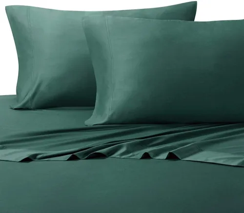 Vista 9 de Royal Bedding Viscosa hecha de sábanas de bambú, tela suave y naturalmente pura, sábanas 100% tejidas para un sueño refrescante, juego de 3 piezas
