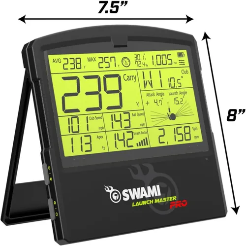 Vista 4 de Izzo Golf Swami Launch Master Pro - Monitor de lanzamiento de golf