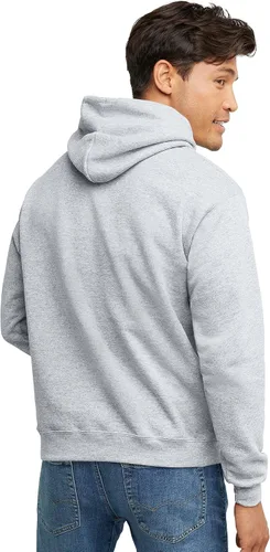 Vista 2 de Hanes mens Ecosmart Hoodie, Midweight Fleece Sweatshirt, Pullover Hooded Sweatshirt for Men