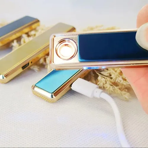 Vista 2 de Xipe - Encendedor de arco USB resistente al viento, encendedor de arco USB recargable (3 piezas)