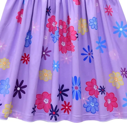 Vista 5 de Vestido de princesa de Isabella Mirabel Pepa Luisa Madrigal Cosplay para niñas