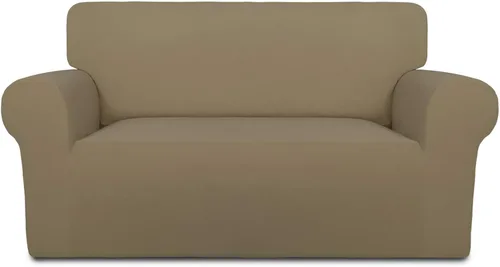 Vista 98 de PureFit Funda súper elástica para sofá reclinable con bolsillo, funda de sofá suave y antideslizante de elastano, lavable, protector de muebles