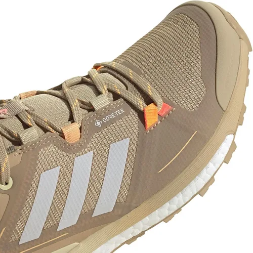 Vista 4 de adidas Terrex Skychaser Gore-TEX 2.0 Zapatos de senderismo para mujer, Sky RushGrey SixAcid Red, 5