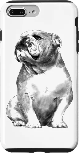 Vista 12 de Funda para iPhone 17 de Bulldog Inglés con diseño de perro
