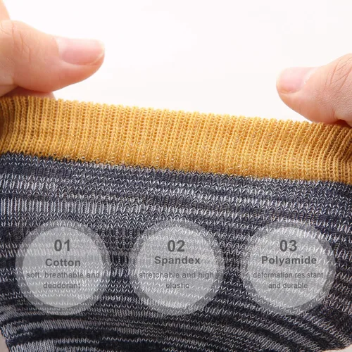 Vista 5 de Kids Boys Soft Fashion Cotton Dress Socks Gift