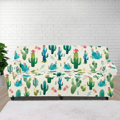 Vista 61 de ZOUTAIRONG Fundas elásticas para sofá con estampado de ramas de camuflaje 3D para sofá, funda para muebles de un solo cojín, decoración del hogar u
