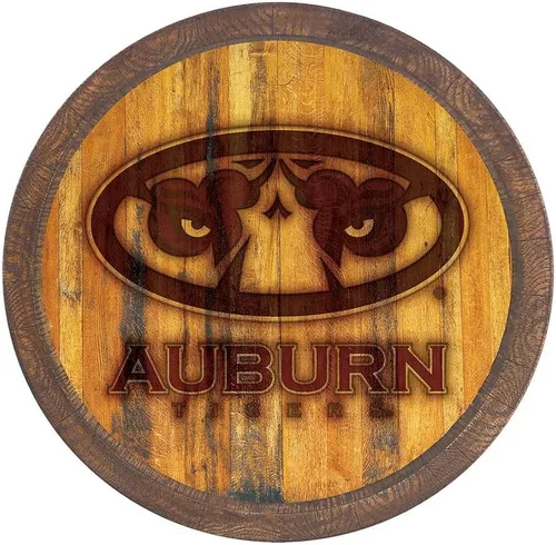 Vista 68 de The Fan Brands NCAA Alabama Crimson Tide: "Faux" - Letrero de barra del equipo deportivo, decoración para el hogar, dormitorio, garaje, oficina