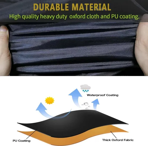 Vista 5 de UTV Cover for CFMoto UForce LTD 1990-2025, Waterproof & Heavy Duty Protection, Fits Most UTVs, All Weather Outdoor Use, Easy to Install & Secure