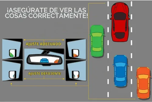 Vista 8 de WLLW Espejo de cristal apto para Ford E-150/E-250/E-450/E-450 Super Duty