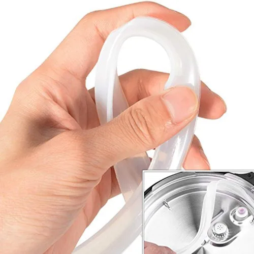 Vista 2 de ZoneFly Anillo de sellado original para olla a presión Cuisinart de 6 cuartos de galón, junta de silicona de repuesto para CPC-600, paquete de 2