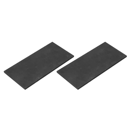 Vista 98 de MECCANIXITY Bloque de Grafito Lingote Rectángulo Placa de Electrodo de Grafito 10x10x0.4mm para Fundición por Fusión, Electrolisis Galvanoplastia