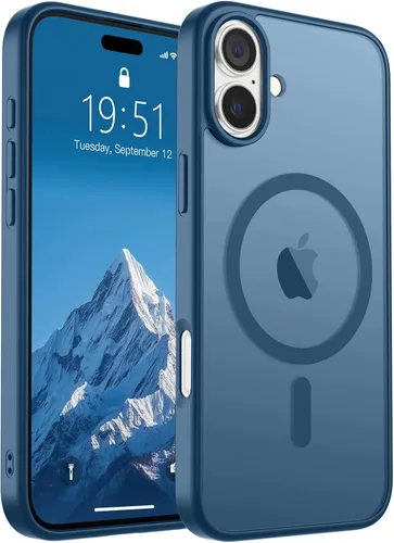 Vista 280 de SUPFINE Funda magnética para iPhone SE 2022 (3ª)/2020 (2ª), iPhone 8 (compatible con MagSafe) (protección contra caídas de grado militar), funda